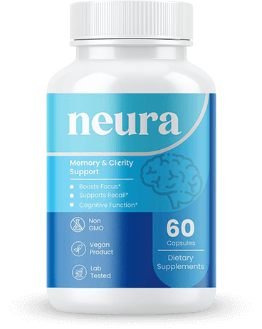 Neura natural memory and brain performance supplement bottle